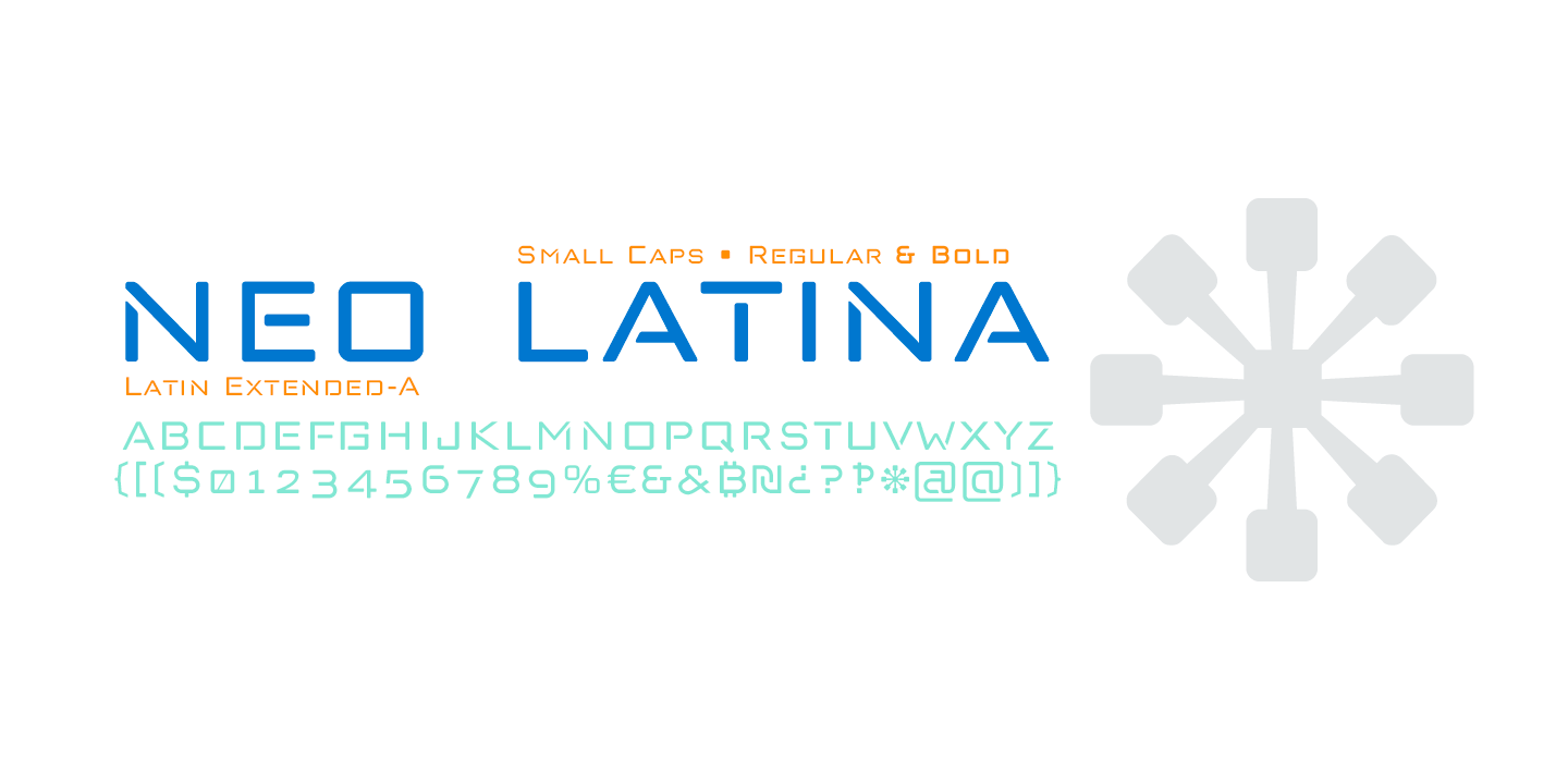 Пример шрифта Neo Latina #5
